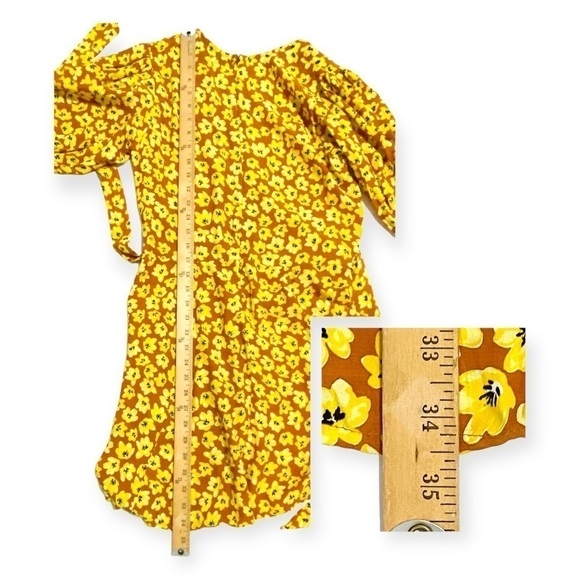Faithfull the Brand Dress Ilia Floral Mini Dress size 4 - Picture 15 of 16